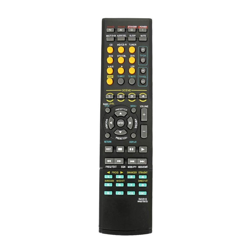 AULCMEET RAV315 Replace Remote Control Compatible with Yamaha AV Receiver Home Theater RX-V3800 RXV3800 RX-V650 RXV650 V459 RX-V663 RXV663 V757 RX-V640 RXV640 RX-V363 RXV363 V377 V620 V640 V1500 HTR-6230 - Image 2